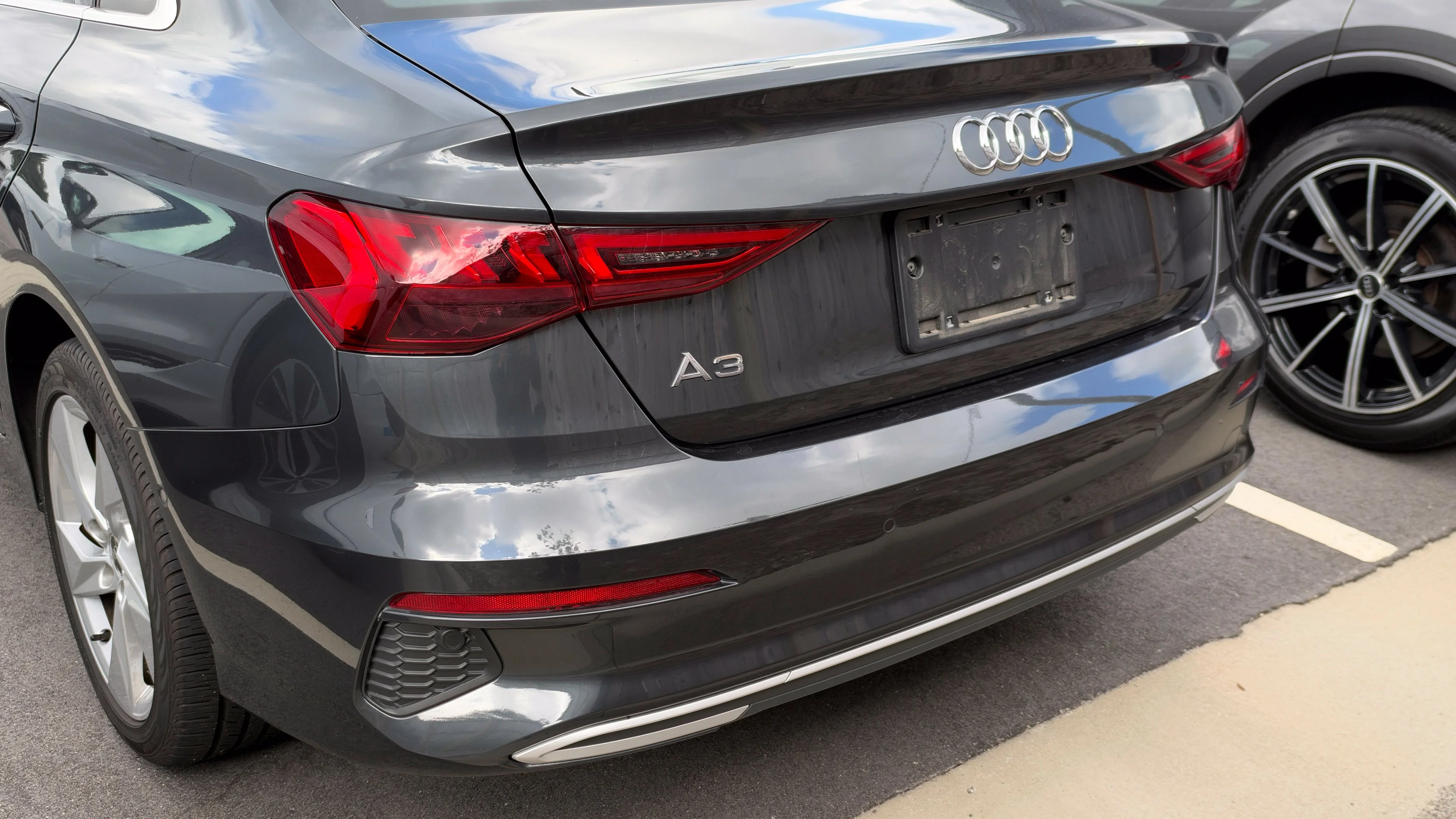 Used 2023 Gray Metallic Audi 40 Premium image 9