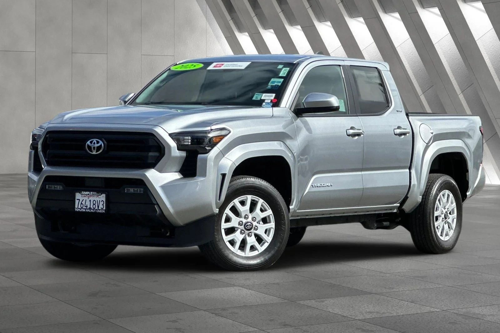 Certified Used 2025 Silver Toyota SR5 image 2