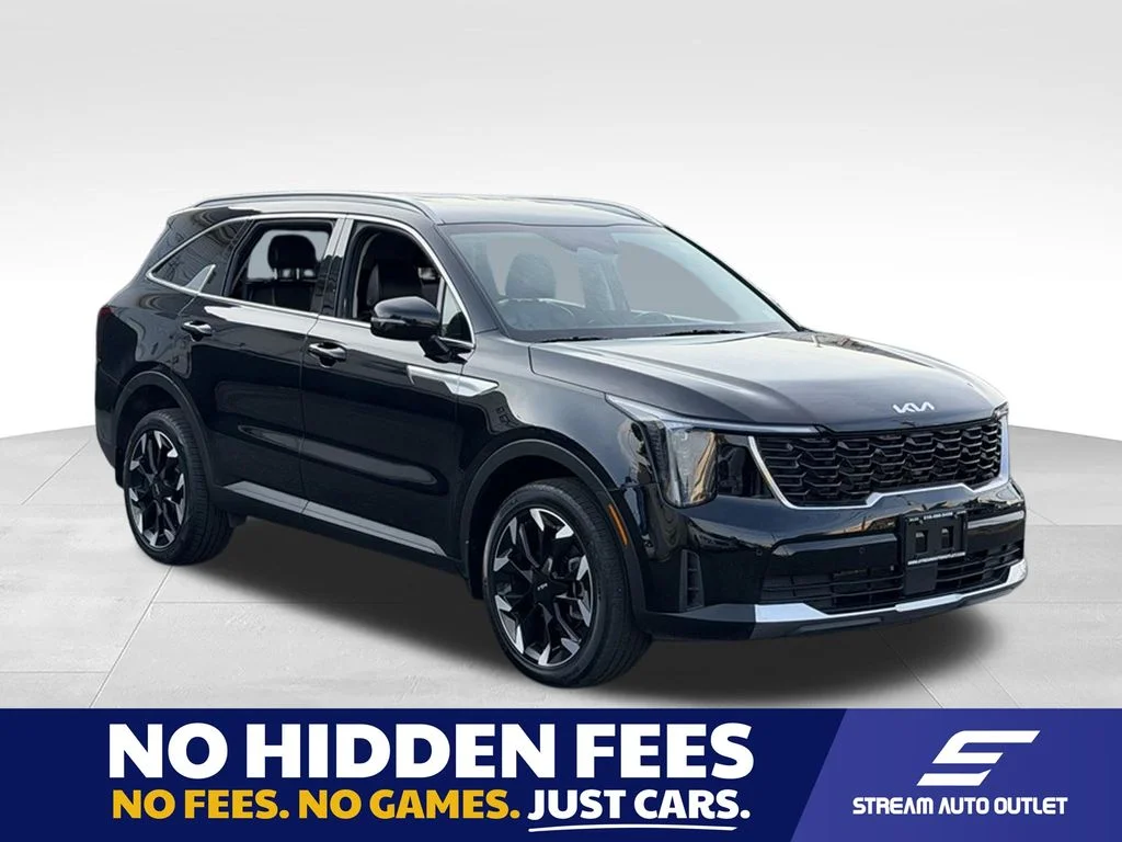 Used 2024 Black Kia X-Line EX image 1