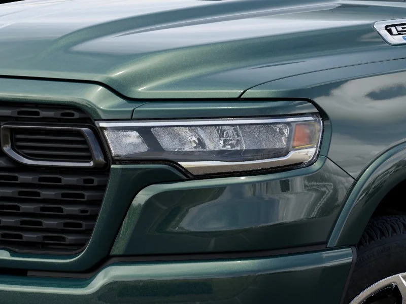 New 2026 Serrano-Green Metallic Exterior Paint RAM BIG HORN image 6