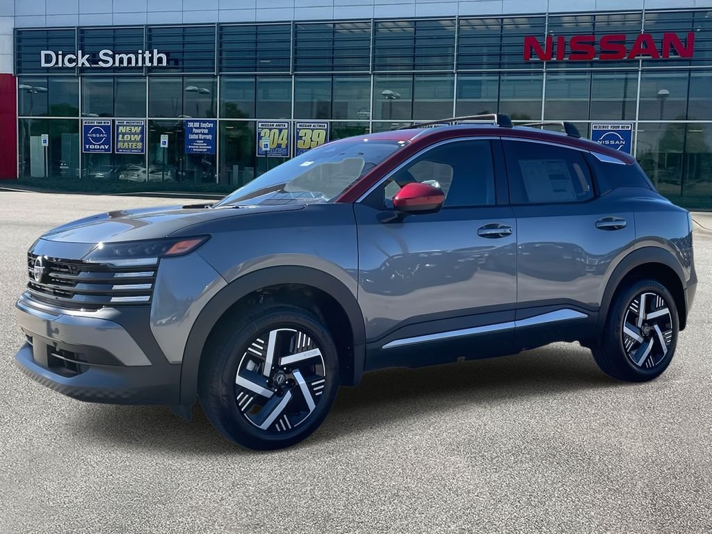 New 2026 Gun Metallic / Scarlet Ember Tintcoat Two-tone Nissan SV image 3
