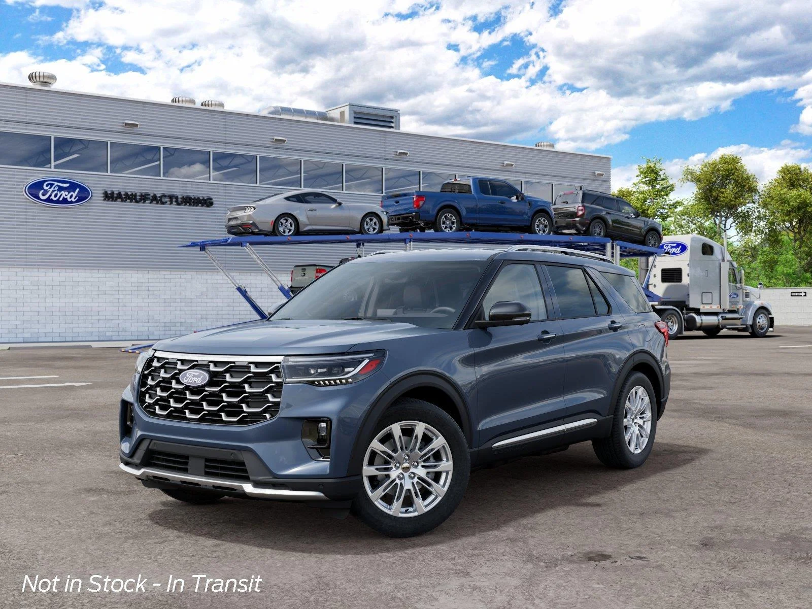 New 2027 Vapor Blue Metallic Ford Platinum™ image 3