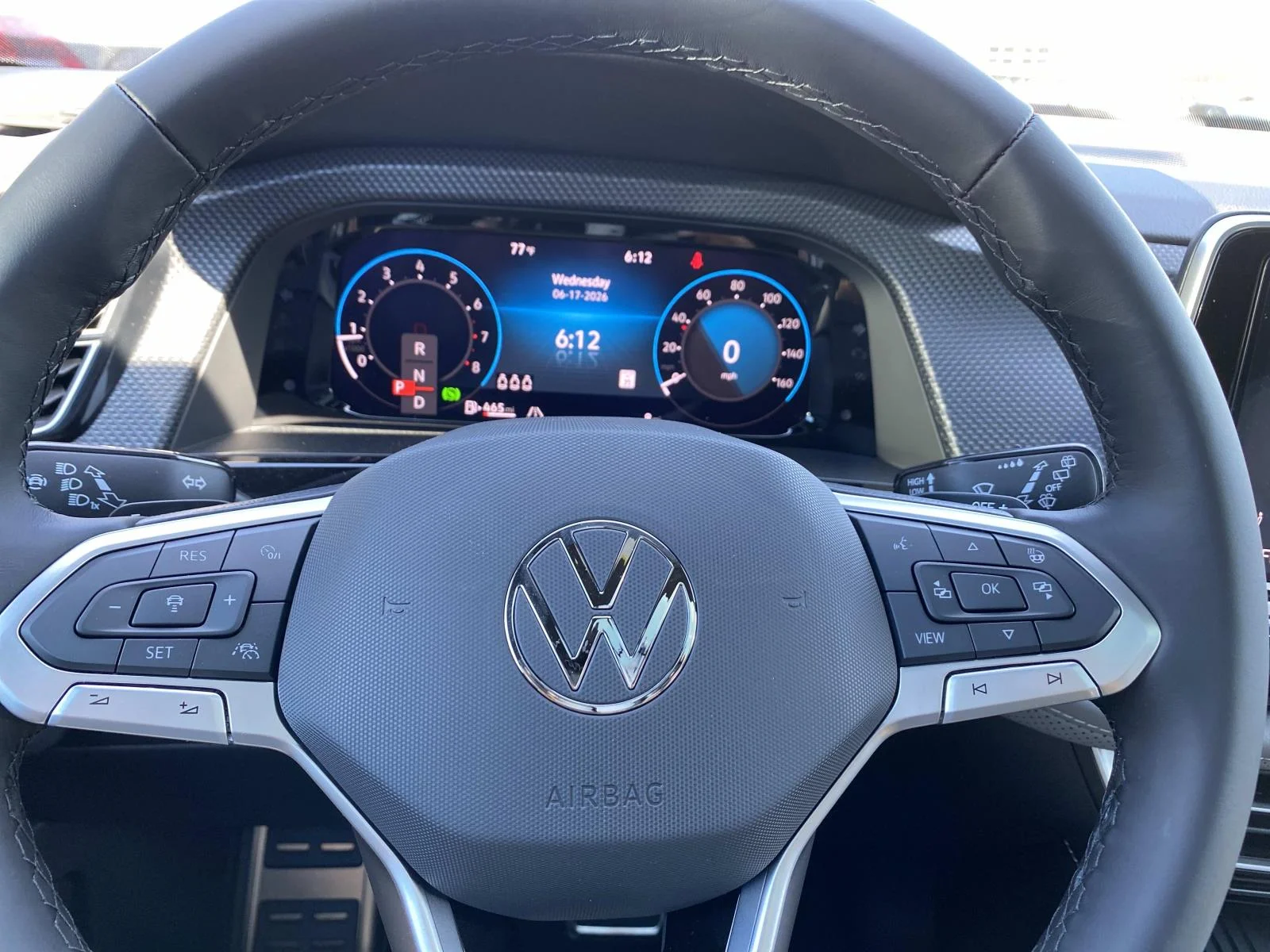 New 2026 Mountain Lake Blue Metallic Volkswagen 2.0T SEL R-Line Black 4MOTION image 14