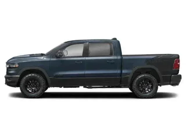 New 2026 Forged Blue Metallic Exterior Paint RAM Rebel image 3
