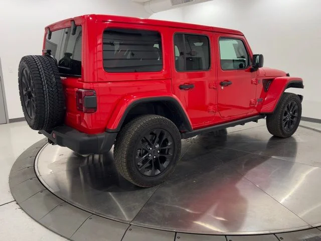 Used 2025 Red Jeep Sahara 4xe image 5
