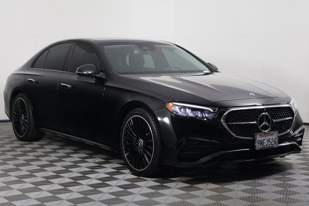 Used 2024 Black Mercedes-Benz E 350 image 3