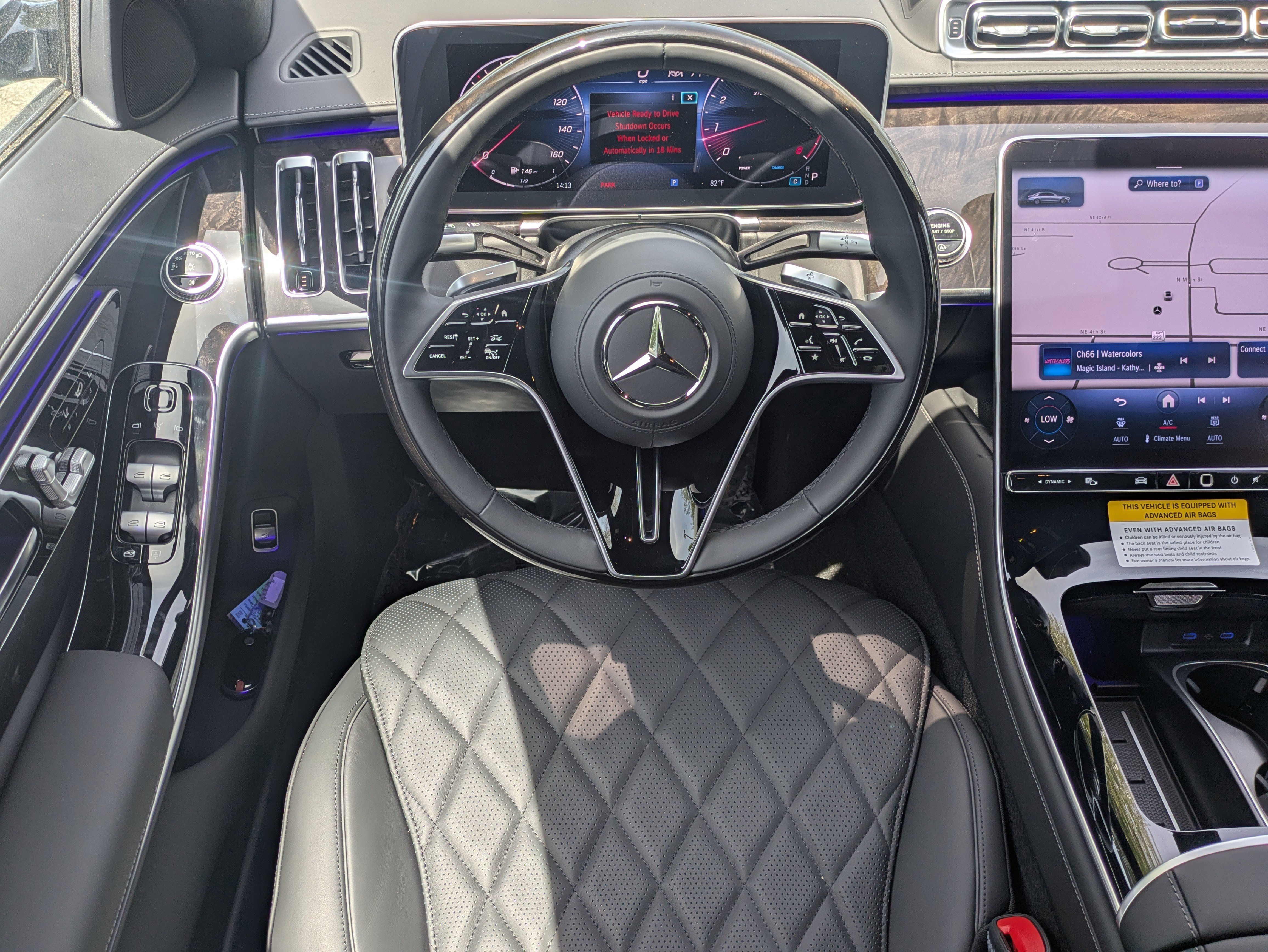 New 2026 MANUFAKTUR Moonlight White Metallic Mercedes-Benz S 580 image 13