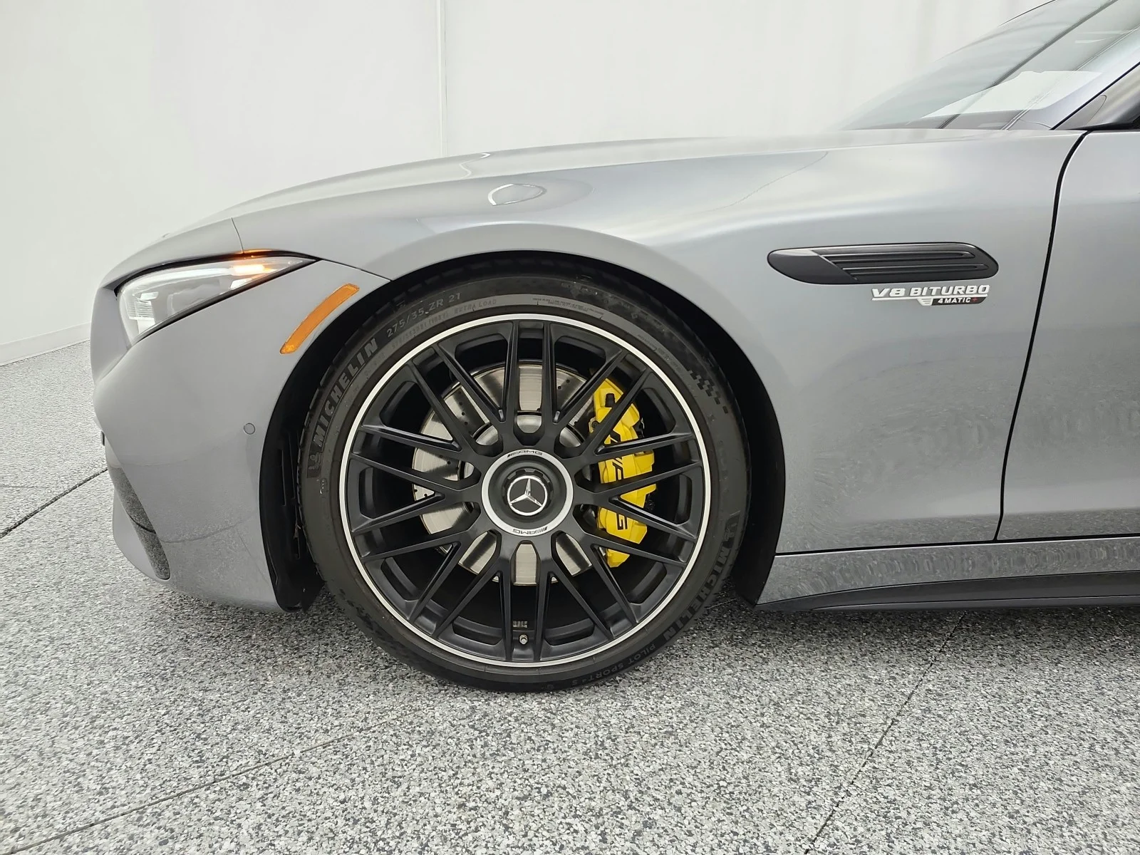 Used 2022 Selenite Grey Metallic Mercedes-Benz AMG® SL 55 Roadster image 17