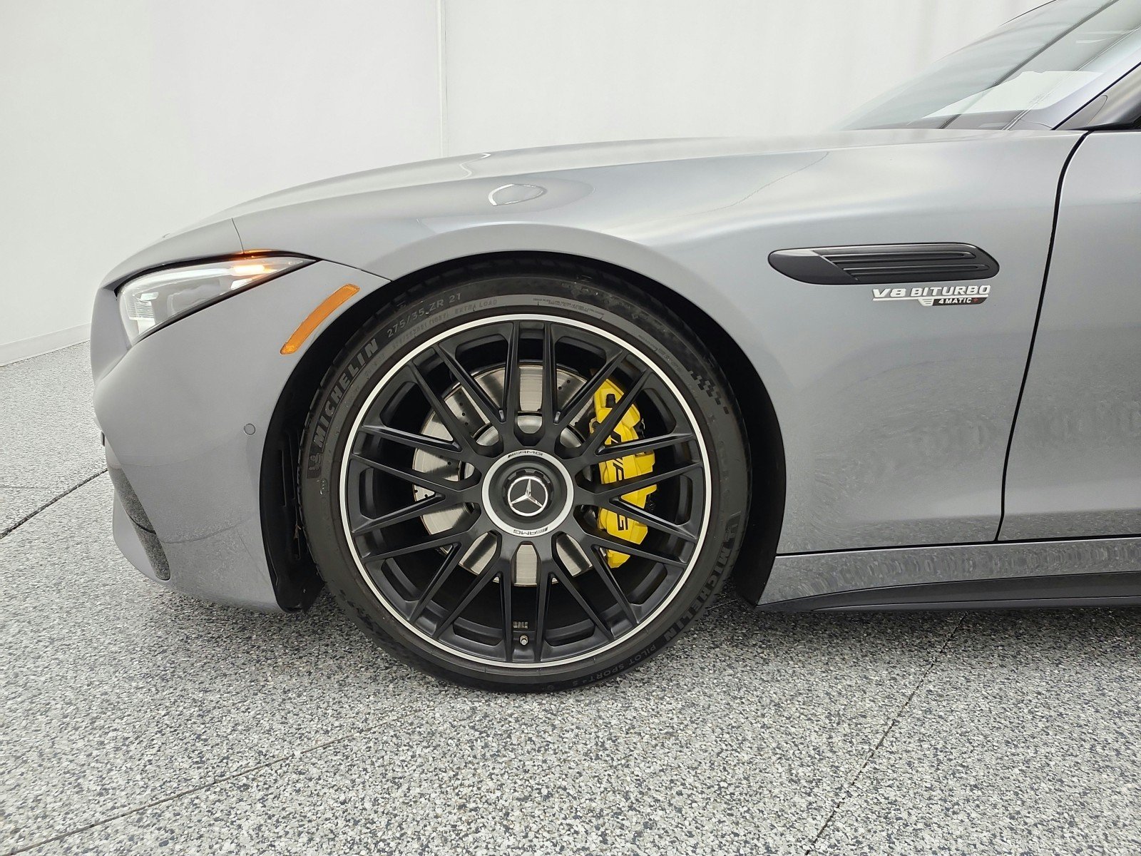 Used 2022 Selenite Grey Metallic Mercedes-Benz AMG® SL 55 Roadster image 17