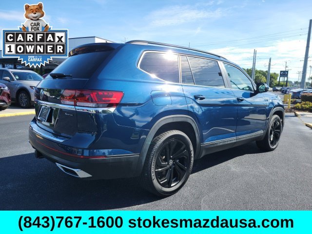Used 2023 Blue Volkswagen 3.6L V6 SE w/Technology image 7