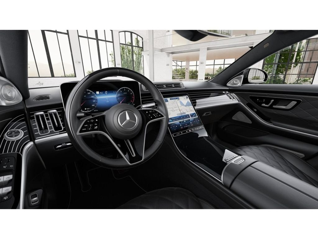 New 2026 Selenite Grey Metallic Mercedes-Benz S 580 image 3