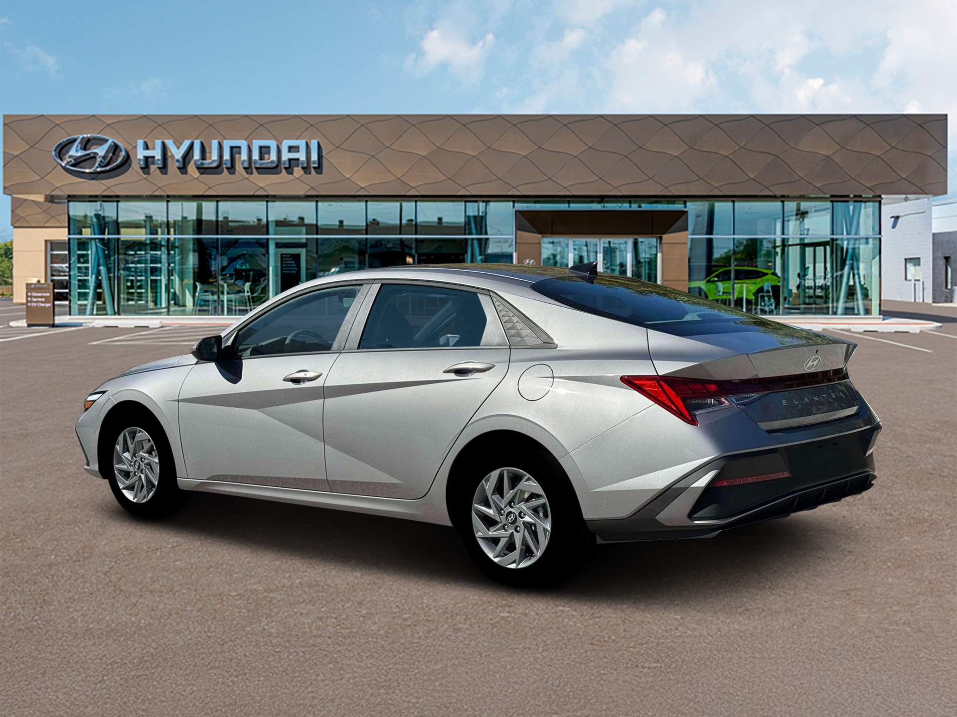 New 2026 Silver Hyundai Blue image 4
