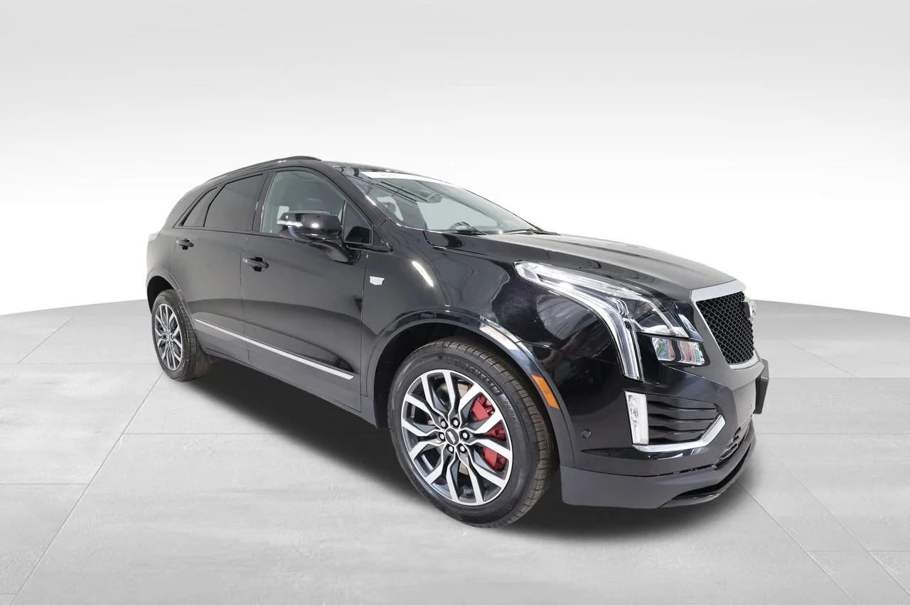 Certified Used 2023 STELLAR BLACK METALLIC Cadillac AWD Sport image 6
