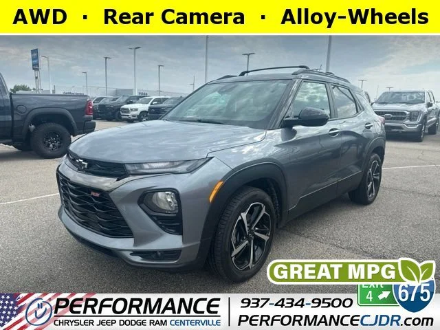 Used 2021 Satin Steel Metallic Chevrolet RS image 1
