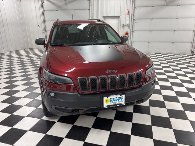 Used 2019 Jeep Cherokee Trailhawk with VIN 1C4PJMBX2KD314628 for sale in Rochester, Minnesota