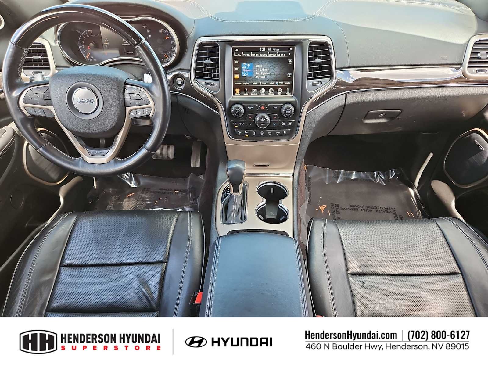 Used 2017 Ivory 3-Coat Jeep Overland image 16