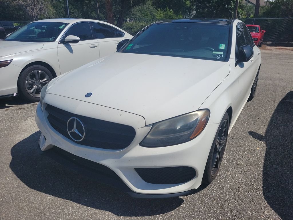 Used 2016 White Mercedes-Benz C 300 image 1