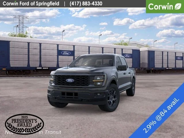 New 2026 Agate Black Metallic Ford STX® image 2