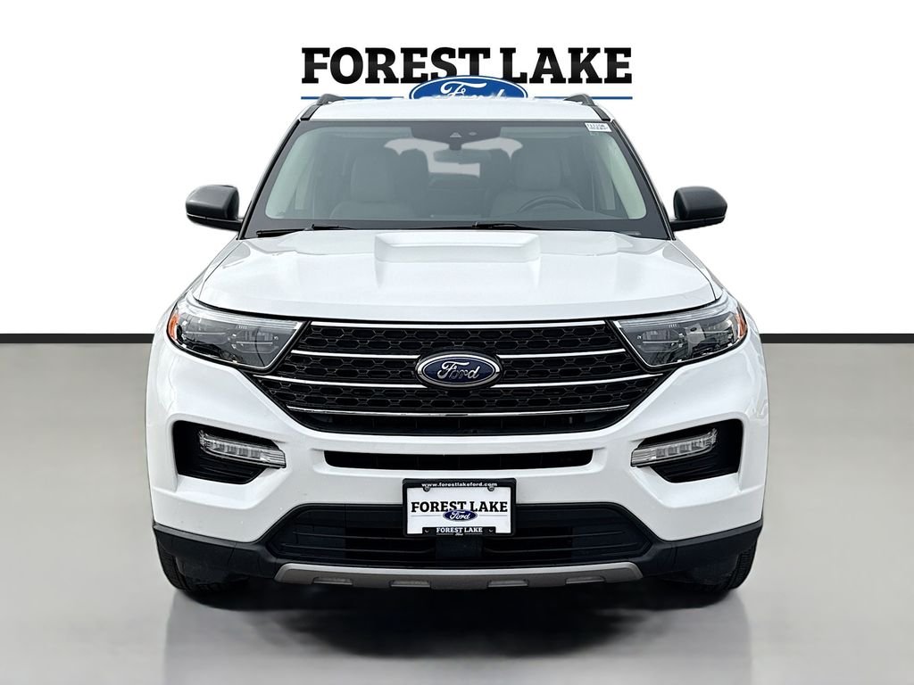 Used 2023 Ford Explorer XLT with VIN 1FMSK8DH8PGA74975 for sale in Forest Lake, Minnesota