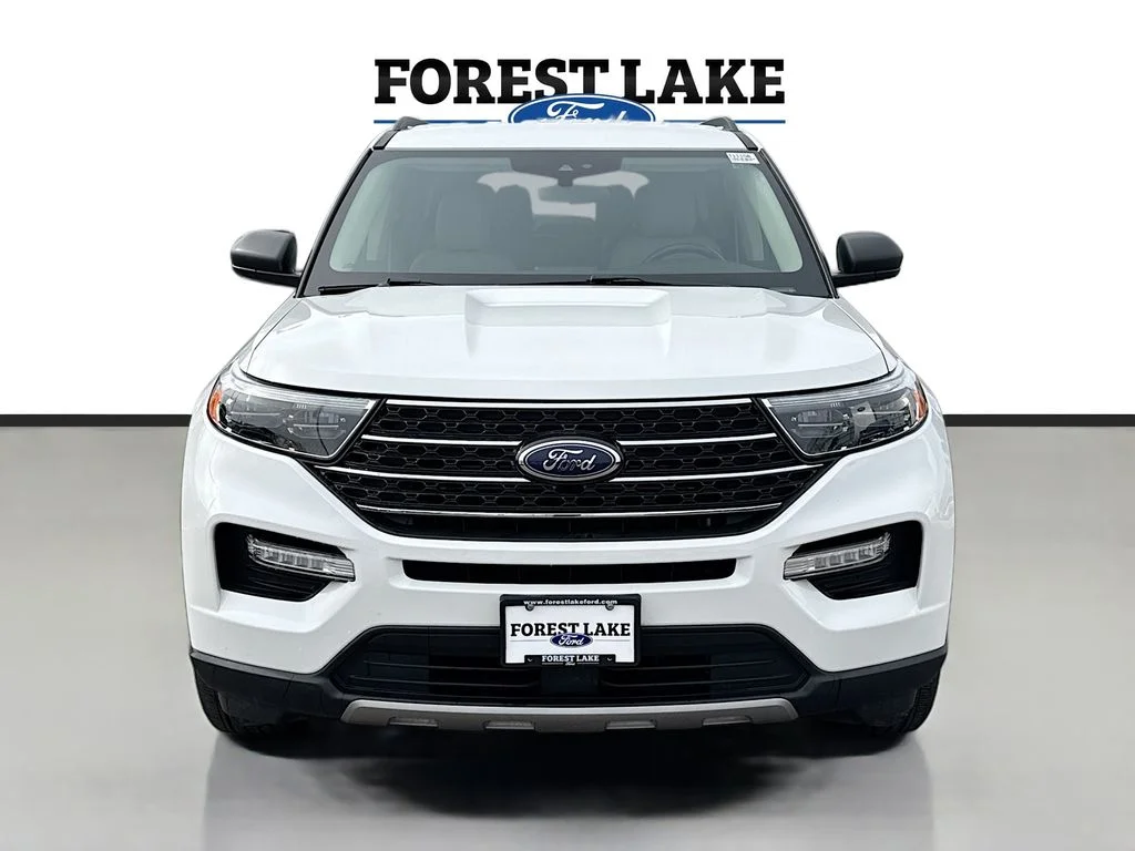 Certified 2023 Ford Explorer XLT with VIN 1FMSK8DH8PGA74975 for sale in Forest Lake, Minnesota