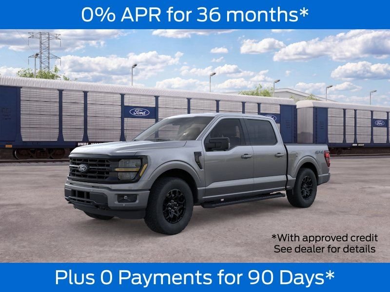 New 2026 Carbonized Gray Metallic Ford XLT image 1