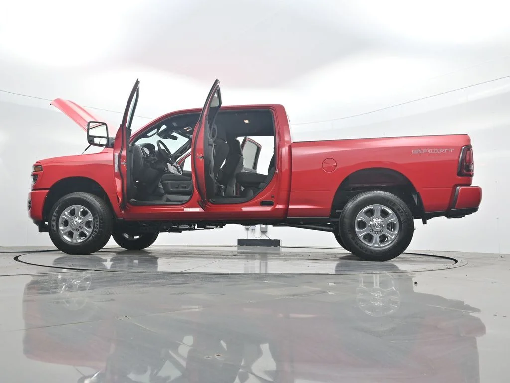 New 2026 Flame Red Clear-Coat Exterior Paint RAM Big Horn image 48