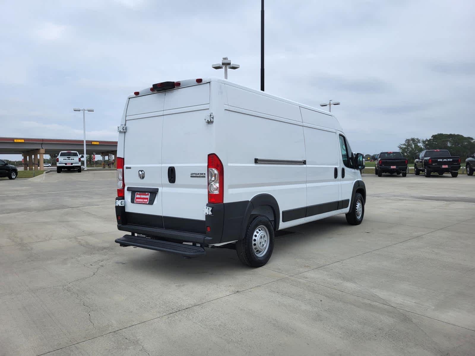 New 2026 Bright White Clear-Coat Exterior Paint RAM Tradesman image 5