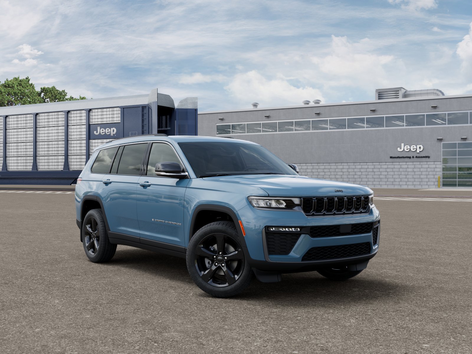 New 2026 Steel Blue Exterior Paint Jeep Limited image 3