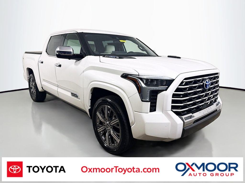Used 2023 Wind Chill Pearl Toyota Capstone Hybrid image 1