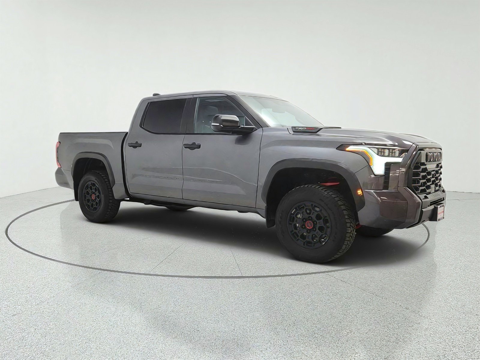 Used 2025 Magnetic Gray Metallic Toyota TRD Pro Hybrid image 3