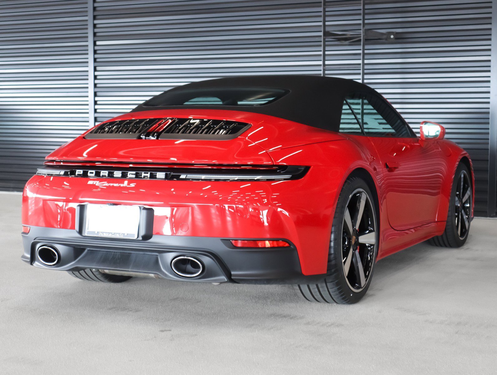 New 2026 Carmine Red Porsche Carrera S Cabriolet image 10