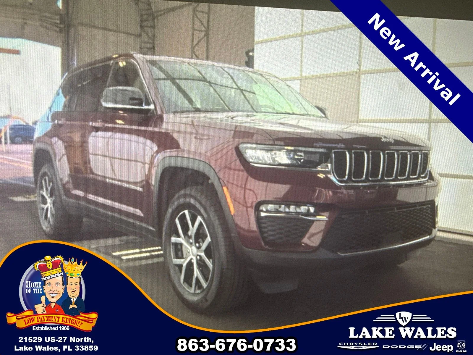 Used 2025 Red Jeep Limited image 1