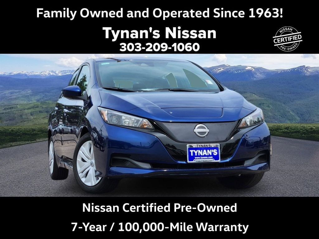 Certified Used 2025 Blue Nissan S image 1