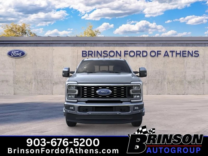 New 2026 Glacier Gray Metallic Tri-Coat Ford F-350® Lariat® image 6