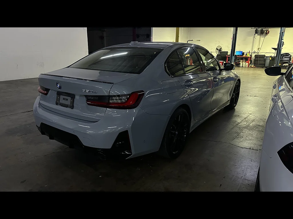 Used 2023 Brooklyn Grey Metallic BMW 330e image 4