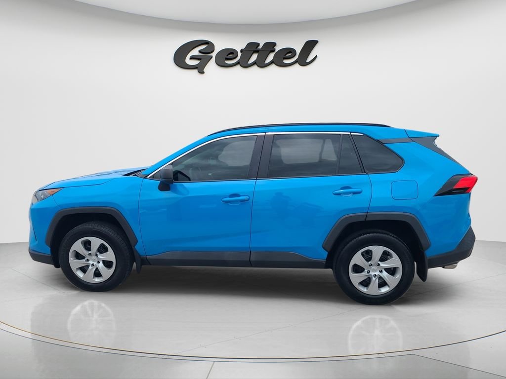 Certified Used 2021 Blue Toyota LE image 8