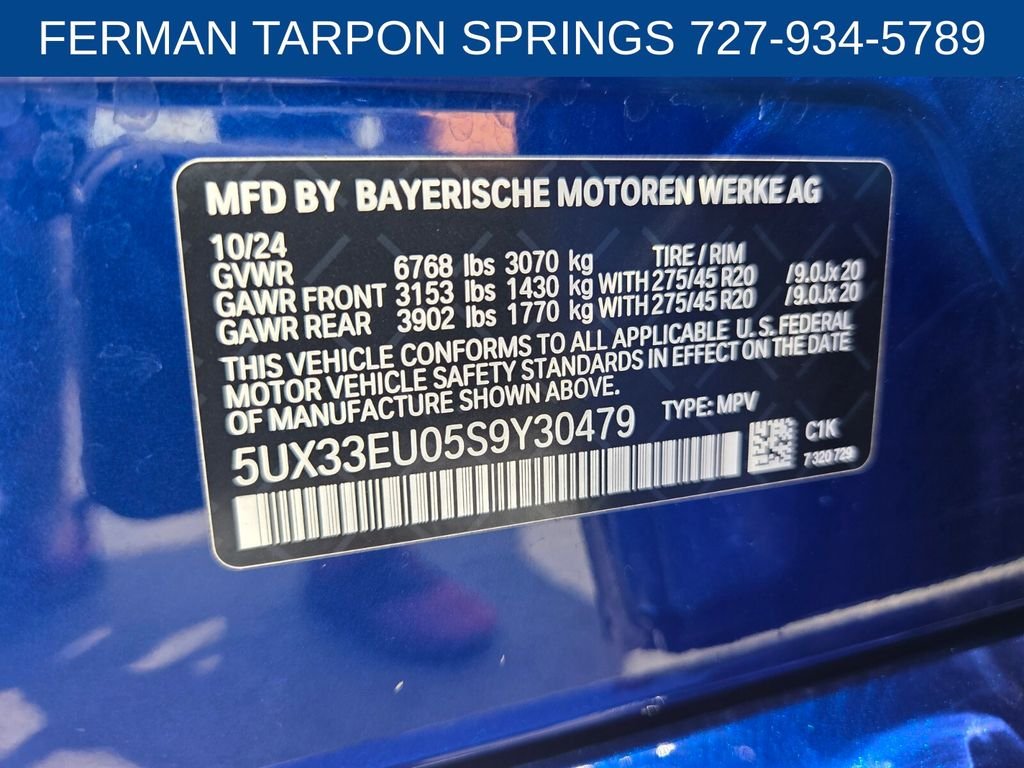 Used 2025 Blue BMW M60i image 21