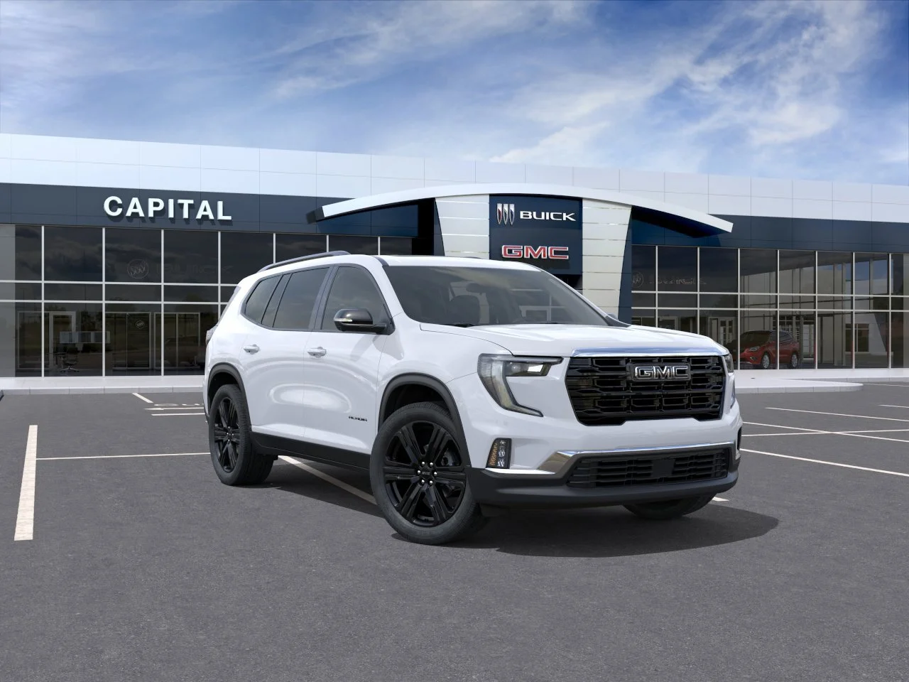 New 2026 Glacier White Tricoat GMC Elevation AWD image 2