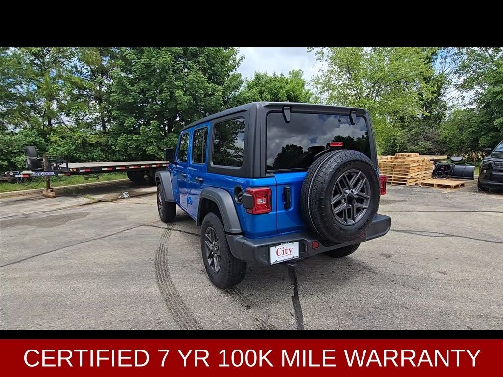 Used 2024 Blue Jeep Sport S image 6