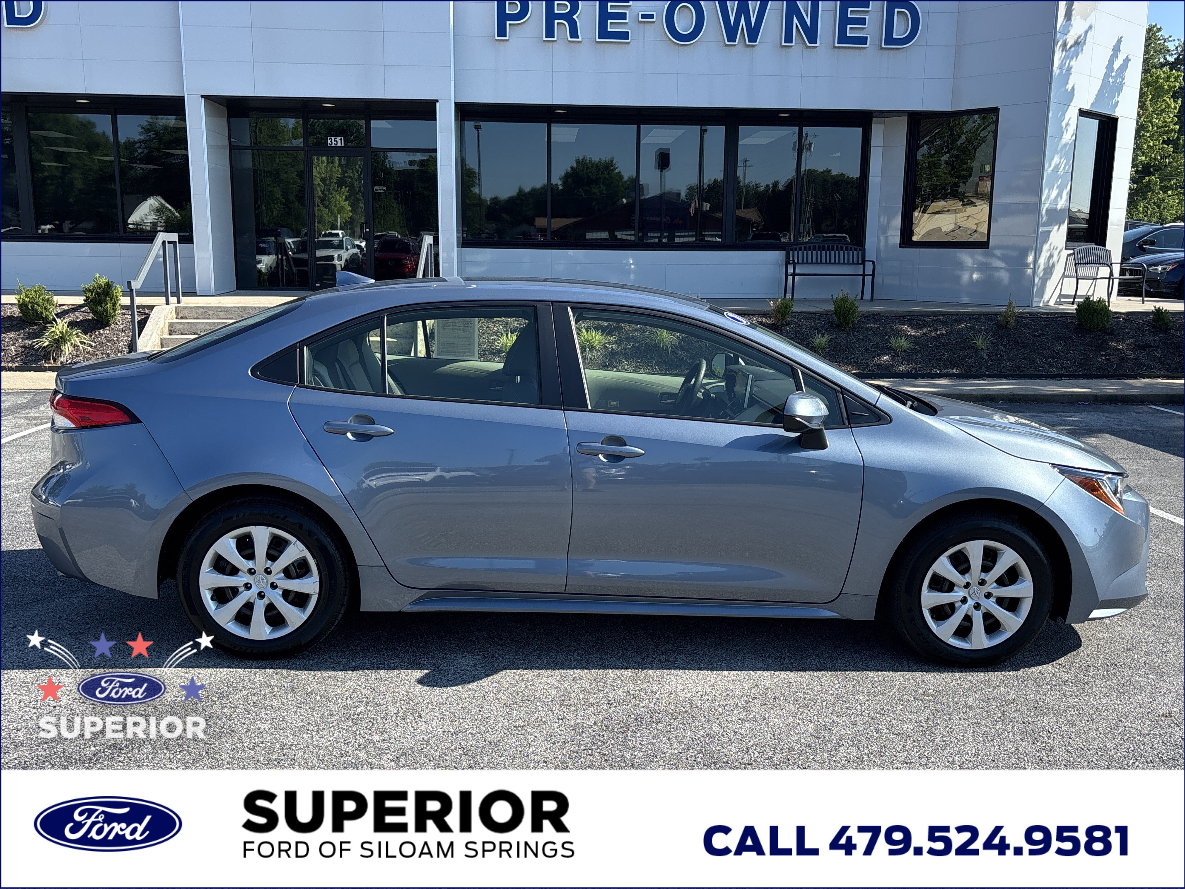 Used 2020 Toyota Corolla LE with VIN JTDEPRAE8LJ048540 for sale in Siloam Springs, AR