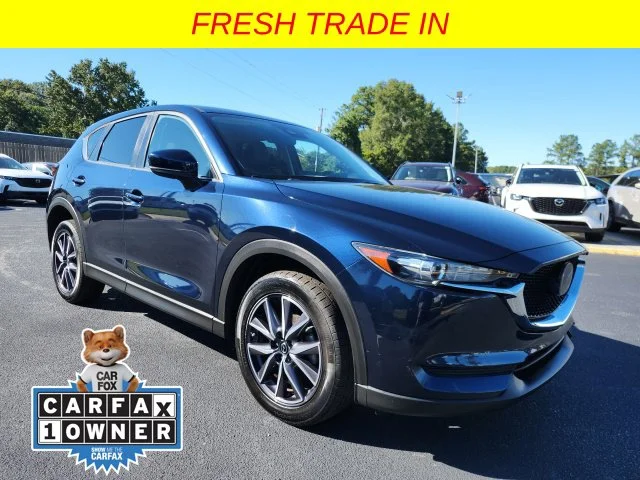 Used 2018 Blue Mazda Touring image 1