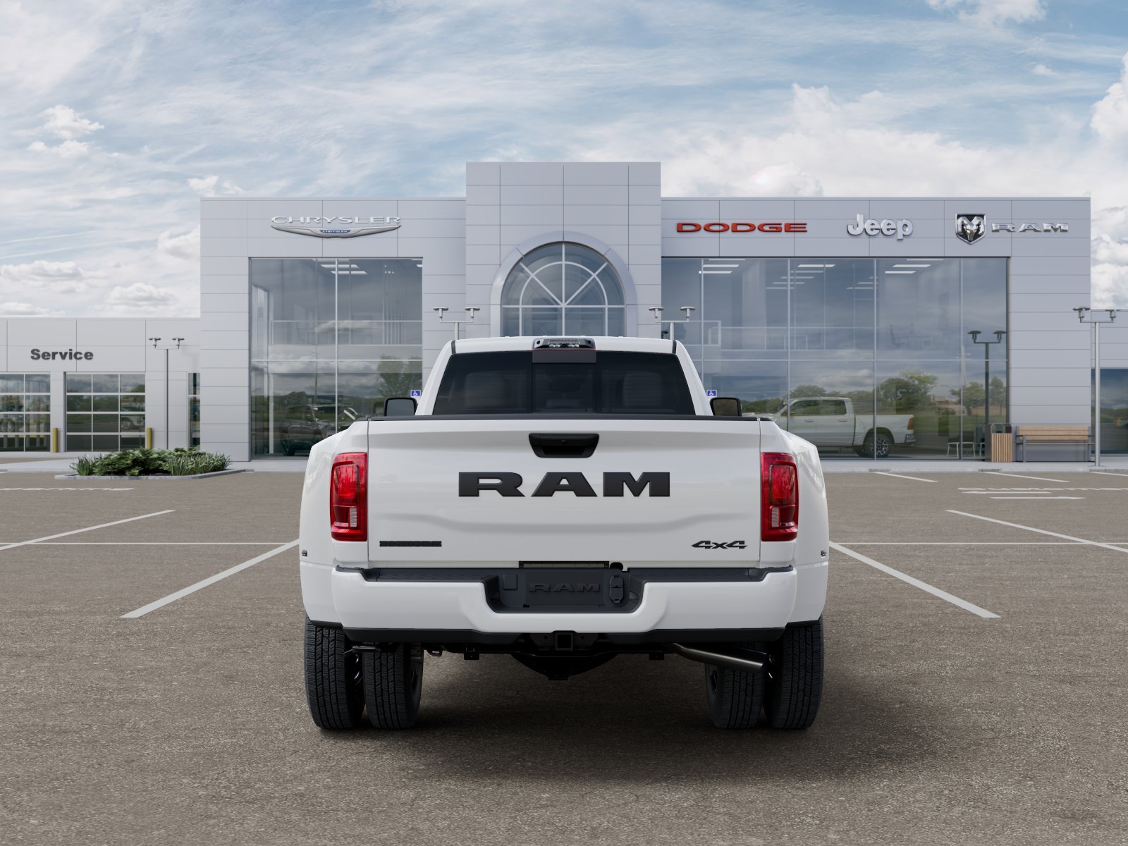 New 2026 Bright White Clearcoat RAM Big Horn image 13
