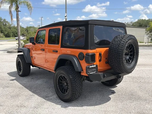 Used 2025 Orange Jeep Sport S image 6