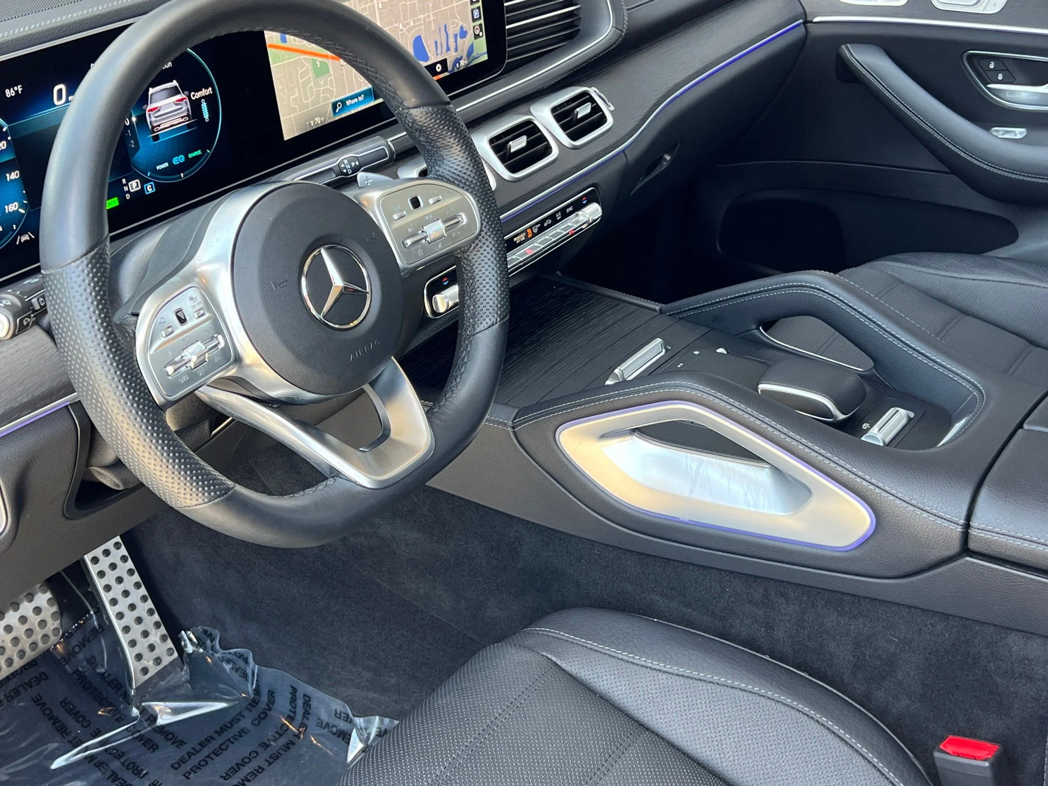 Used 2023 White Mercedes-Benz GLS 580 image 2