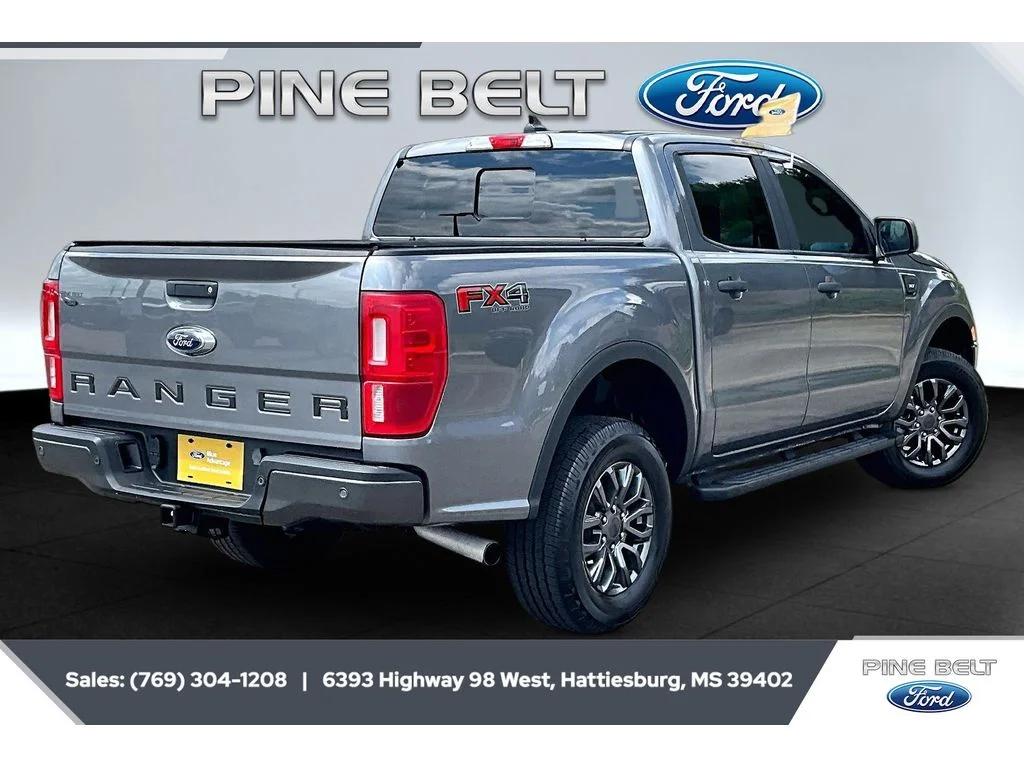 Used 2021 Carbonized Gray Metallic Ford XLT image 11