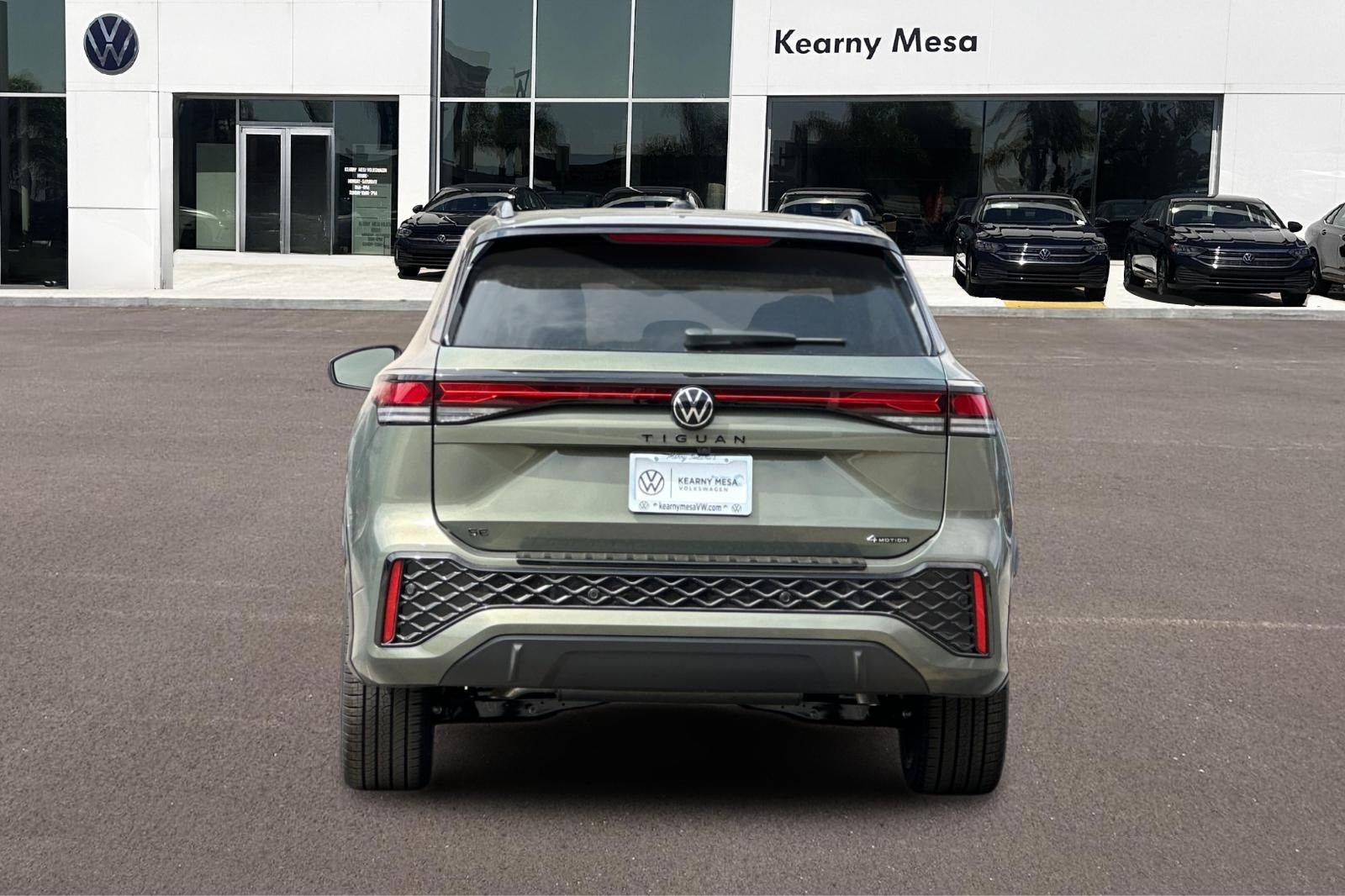 New 2026 Avocado Green w/Deep Black Roof Volkswagen 2.0T SE R-Line Black image 5