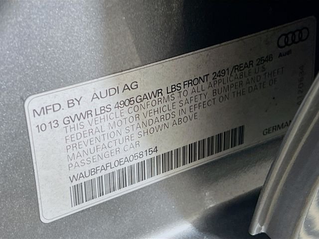 Used 2014 Gray Audi 2.0T Premium image 8