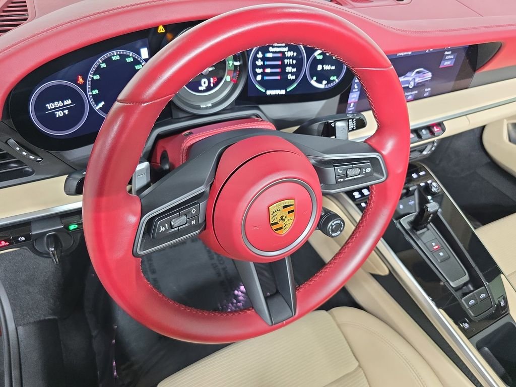 Certified Used 2021 Red Porsche Targa 4S Heritage Design Edition image 4