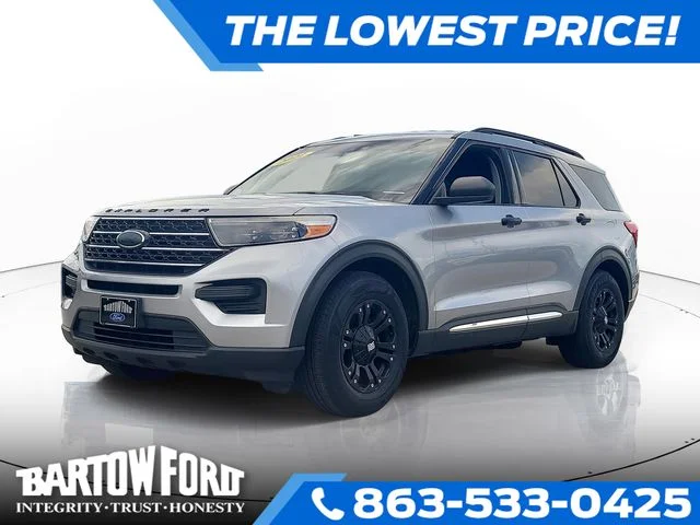 Used 2021 Silver Ford XLT image 1
