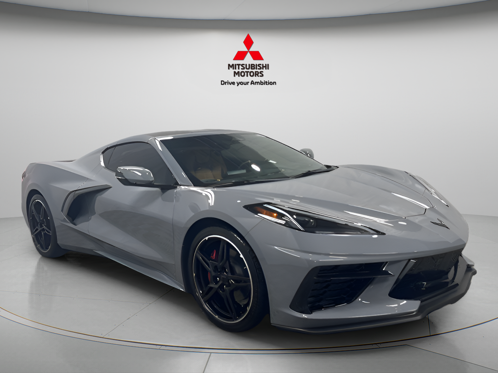 Used 2024 Gray Chevrolet Stingray 3LT image 2